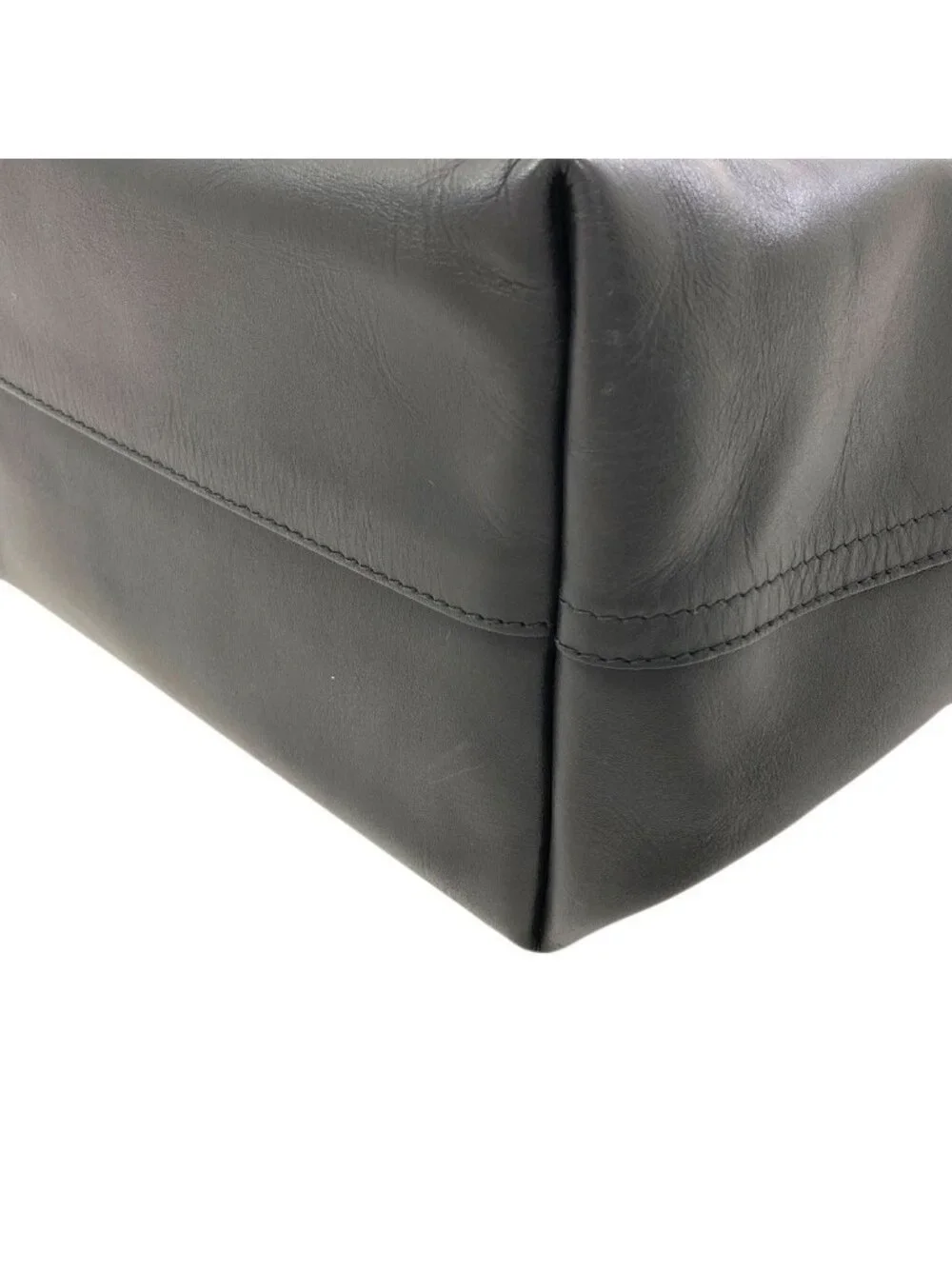 Bottega Veneta Simple Design Handbag Leather